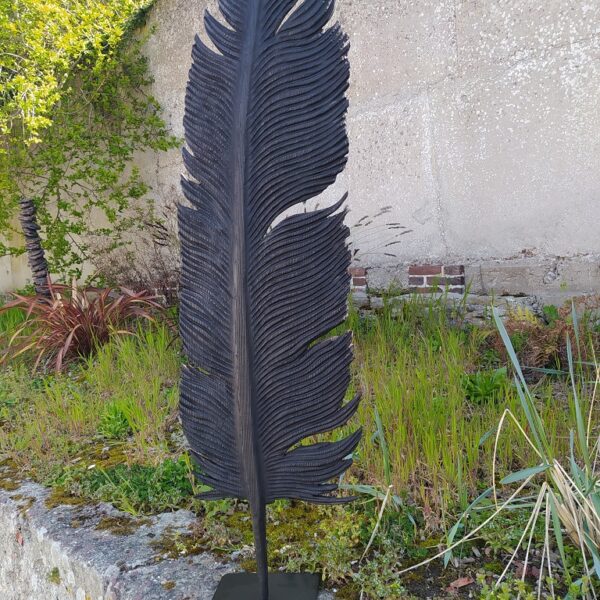 Plume en frêne calciné