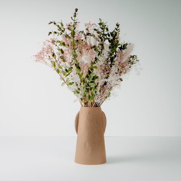 Vase couleur caramel