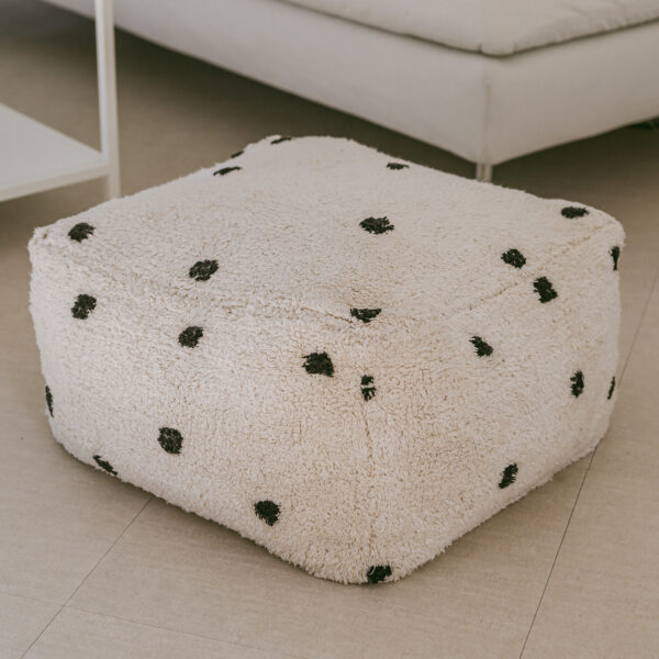 Pouf à pois